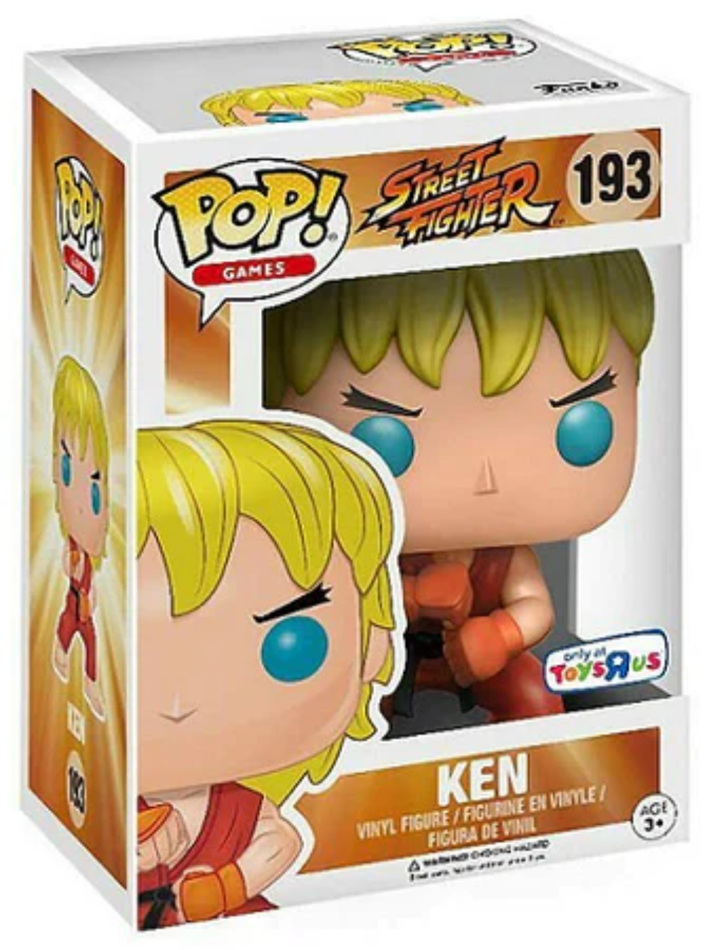 funko pop ストリートファイター　豪鬼　ケン　セット Funko Pop Street Fighter Ken Exclusive Vinyl Figure #193 - Walmart.com