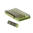 thumbnail image 4 of Weekly Pill Organizer Large Compartments Pill Container Removable Dividers Pill Green, 4 of 8