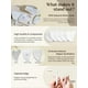 thumbnail image 4 of Herramientas faciales Gua Sha Rena Chris Fuller White Jade, 4 of 6