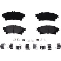 Rear Brake Pad Set - Compatible with 2014 - 2019 Toyota Highlander 2015 2016 2017 2018