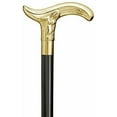 thumbnail image 1 of Brandy Smuggler Walking Cane Flask-Mermaid handle, 1 of 2