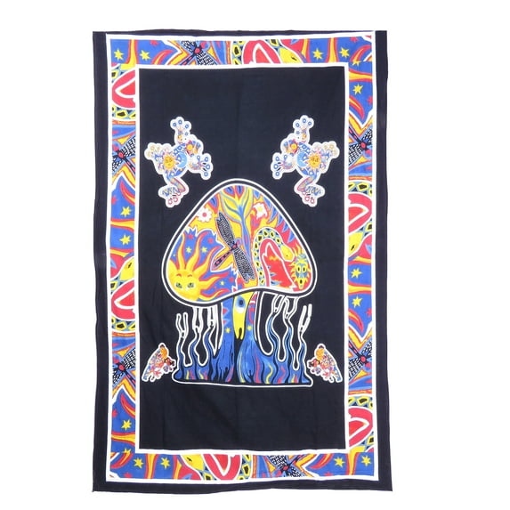 Gypsie Blu Mandala Twin Hippie Wall Tapestry Boho Wall Hanging Beach Bedspread Living Room Decor Bedsheet Tapestries