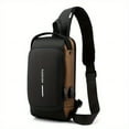 thumbnail image 4 of Anti-Theft Crossbody Sling Bag, Waterproof Scratch Proof Shoulder Bag, Lightweight, 4 of 5