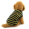 thumbnail image 1 of Pet Stripe Vest Dog Clothes Pet Spring Summer Breathable Clothes Cat Teddy Dog Clothes Pet, 1 of 5