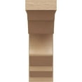 thumbnail image 2 of 11"W x 22"D x 33"H Classic Sheridan Rough Cedar Woodgrain TimberThane Corbel, Primed Tan, 2 of 6