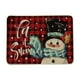 thumbnail image 1 of Decoraciones navideñas, adornos navideños, regalos navideños, decoración navideña para el hogar, tapete antideslizante en capas para puerta de entrada, porche, casas de campo, entrada y patio, tapetes, 1 of 5