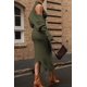 thumbnail image 2 of Conjunto de Vestido de Punto de 2 Piezas para Mujer PRETTYGARDEN Talle XL, 2 of 8