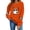 39#Beige, variant on Pumpkin Halloween Sweatshirt For Women Boho Floral Ghost Sweatshirt 2026