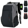 thumbnail image 2 of Mepaouo Laptop Backpack Travel Water Resistant College Computer Bag for Men with USB Charging Port(Grey), 2 of 5