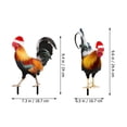 thumbnail image 2 of FUTUREORYY 2Ud De Gallina Para Jardín De Acrílico Resistente Exterior, 2 of 8