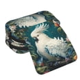 thumbnail image 4 of Disketp Tropical Parrot Floral Artwork Estuche de Lápices de Doble Capa con Tapa Abatible y Cremallera, Organizador Escolar para Adolescentes y Adultos, 4 of 7