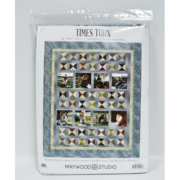 Pioneer Spirit Times Turn Quilt Kit