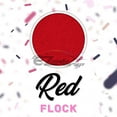 thumbnail image 2 of ESSMO Red Flock Heat Transfer Vinyl HTV Sheet T-Shirt 20" Wide Iron On Heat Press DF04 20"x108", 2 of 7