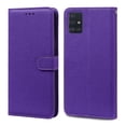 thumbnail image 5 of for Samsung Galaxy A51 5G Wallet Case, Premium PU Leather Magnetic Flip Phone Cover with Wrist Strap Kickstand Card Slots Case for Samsung Galaxy A51 5G 6.5 Inch,Purple, 5 of 7