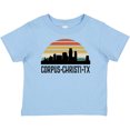 thumbnail image 3 of Inktastic Corpus Christi Texas Skyline Retro Boys or Girls Baby T-Shirt, 3 of 5
