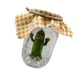thumbnail image 4 of Estatua de pepinillo en frasco, colección de regalo, figura decorativa de resina para sala de estar Ansioso, 4 of 9