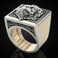thumbnail image 2 of anillo de hombre de acero inoxidable,anillo vintage hombres oro 925 hip hop anillos para hombres, de moda para hombre,anillo con cabeza y ,anillos de hombre Fernando  anillo de hombre de acero inoxidable, 2 of 8