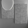 thumbnail image 3 of Tripumer  Bathroom Rugs Sets 2 Piece Chenille Bathroom Mat Sets Shaggy Microfiber Rugs Sets Bathroom Mats for Bathroom Extra Soft Absorbent Light Gray, 3 of 8