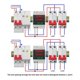 thumbnail image 3 of Din Rail Electricity Meter Single Phase Energy Meter Voltmeter Digital Ammeter AC 80-300V 100A Wattmeter Electric Consumption, 3 of 4