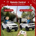 thumbnail image 3 of Licensed Land Rover 12V Ride-On Car, 2-Seater with Remote Control & LED Lights, 3 of 4