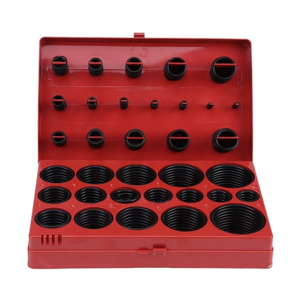 Juego de 419 juntas tóricas de goma universales, juego de juntas tóricas de goma, R01-R32