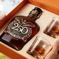 thumbnail image 5 of 250th Anniversary Whiskey Bottle, U.S. 250th Anniversarys Personal Reserve Bottles, Independence Day Patriotic Gift for Liquor Scotch Bourbon or Wine (350ML), 5 of 8