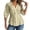 Beige, variant on Womens Tops Short Sleeve Scoop Neck Shirts Elegant Plus Size Solid Blouse Cozy Lightweight Relaxed Fit Basic Tees XL-5XL