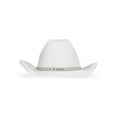 thumbnail image 3 of Justice Girls Cowboy Hat, White, 3 of 8