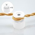 thumbnail image 4 of yotijay 10pcs Porcelain Insulators, Electrical Accessories, Ceramic Insulators for Cable White, 4 of 8