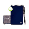 Rocketbook Mini Smart Writing Pad, Dot-Grid, 48 Pages, 3.5" x 5.5", Blue