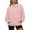Pink, variant on Aloohaidyvio Hoodies,Womens Oversized Long Sleeve Sweatshirts Casual Pullover Shirts Tops