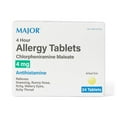 thumbnail image 5 of Major Pharmaceuticals Allergy 4 Hour Chlorpheniramine 4mg Tablets, 24 Count, 5 of 6