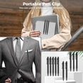 thumbnail image 4 of 72 Pcs Mini Pens Bulk, Small Retractable Ballpoint Pens, 0.7 mm Fine Point Pens with Clip, Tiny Ink Black Pens, Smooth Writing Rollerball Pens for Pocket Notebook Office School, 4 of 6