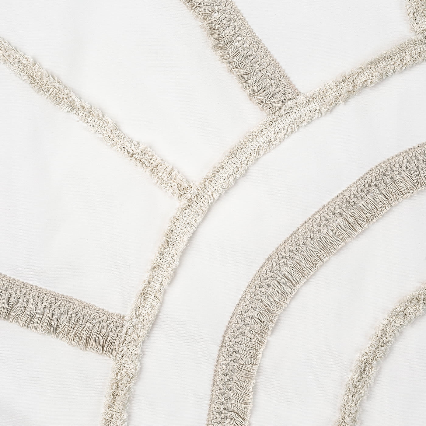 Sweet Jojo Designs Tufted Sun Ivory and Taupe 4 Piece Crib Bedding Set