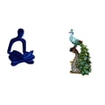 thumbnail image 1 of Escultura De Figura Humana De Pensador Abstracto Y Elegante Colección De Estatuas De Animales De Pavo Real Para Oficina, Bar, Boda, Dormitorio, Sala De Estar, Estantería, Decoración Del, 1 of 8