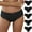Black, variant on Panties For Women Crochet Lace Lace Up Panty Sexy Hollow Out Underwear Lane Swim 20 Spanks Underwear for Women Lane Swim 26 G String plus Size Ladies Bikini Underwear No Show No Show Bra for Low Cut