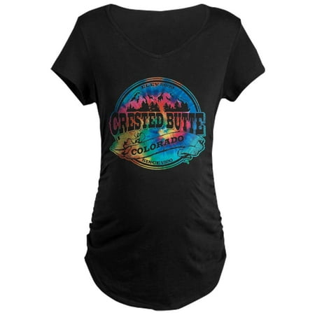 

CafePress - Crested Butte Old Circle Maternity Dark T Shirt - Maternity Dark T-Shirt