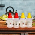 thumbnail image 6 of 25ml  4Pcs Honey Bottles Storage Containers Bottle Empty Multipurpose Portable Refillable Mini Tomato Ketchup Bottle For Home Outdoor Tool 1 Set, 6 of 8
