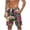 ZA-Green swim shorts, variant on cllios Mens Swim Trunks 9 Inch Stretch Swimming Shorts Quick Dry Board Shorts without Liner Lightweight Elastic Waisted Drawstring Beach Shorts Summer Hawaiian Shorts for Men