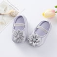 thumbnail image 2 of Newborn Baby Girls Shoes Cute Flower Decoration Soft Sole Shoes, 2 of 8