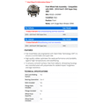 thumbnail image 2 of Front Wheel Hub Assembly - Compatible with 2005 - 2010 Ford F-350 Super Duty 4WD - GSP, 2 of 2