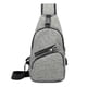 thumbnail image 1 of 2026 Crossbody bag small backpack with adjustable shoulder strap lightweight backpack suitable for casual hiking outdoor travel grey, 1 of 4