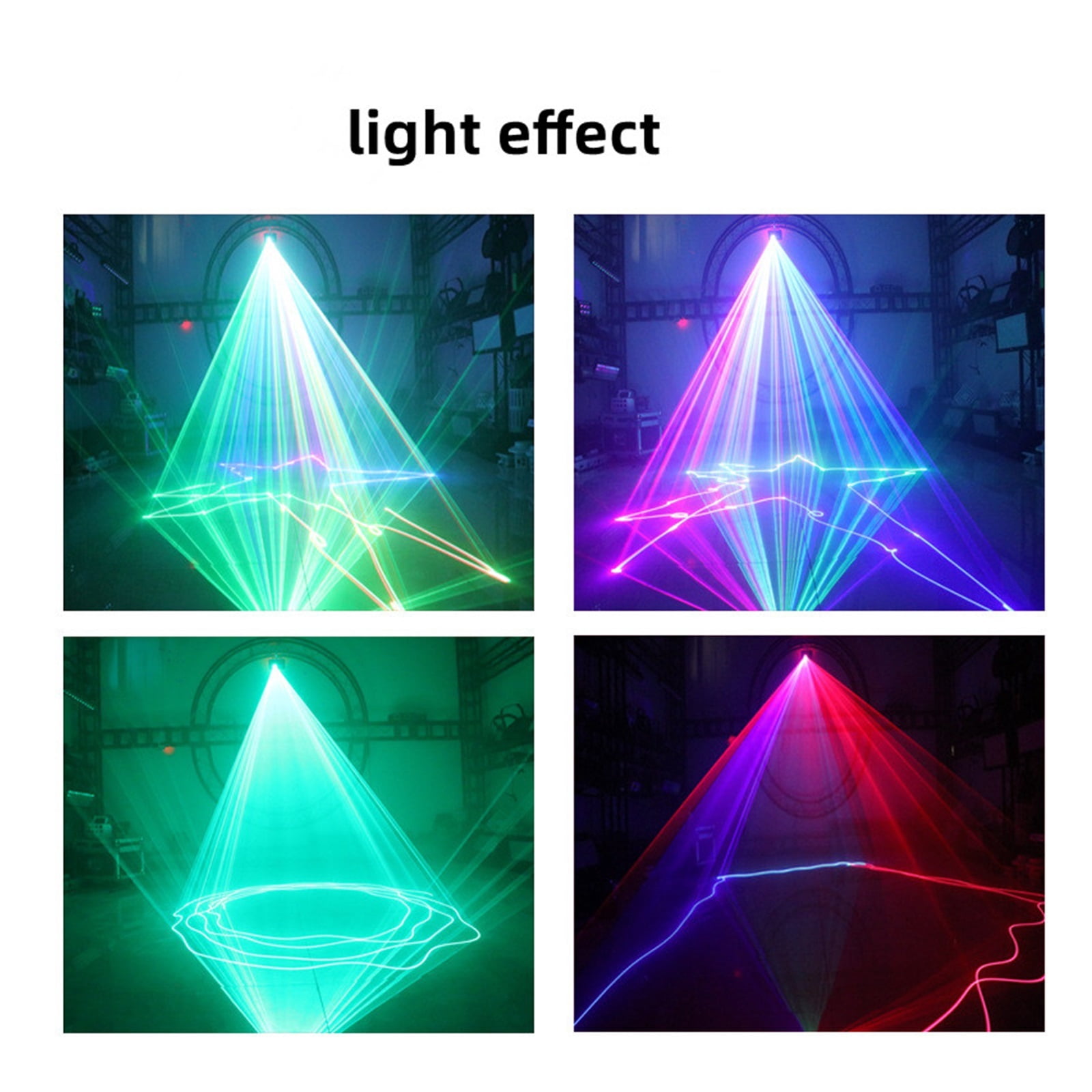 RGB Stage Light Dance Party Wedding Bar Atmosphere Lamp Scan Beam Line Disco Dj Equipment Stage Lighting Effect ,Easy to Install