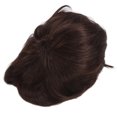 thumbnail image 1 of Peluca corta rizada para niño, pelo sintético corto y rizado con textura esponjosa para niños, marrón oscuro, 1 of 12