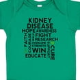 thumbnail image 4 of Inktastic Kidney Disease Awareness Walk Boys or Girls Baby Bodysuit, 4 of 5
