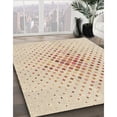 thumbnail image 3 of Ahgly Company Machine Washable Indoor Round Transitional Moccasin Beige Area Rugs, 7' Round, 3 of 7