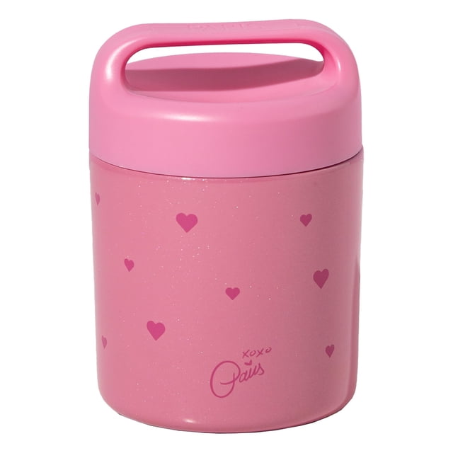 Frasco de Alimentos Paris Hilton 350ml Acero Inoxidable Aislado Rosa
