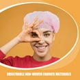 thumbnail image 3 of Miangastore Bonnets en Maille Non Tissés Jetables Roses 100 Pcs 8.3 Po Double Renforcé, 3 of 9