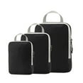 thumbnail image 4 of AMERTEER 3PCS Travel Storage Bag - 3 Pieces Multi-Function Baggage Sorting Bag  Waterproof Travel Compression Bag, 4 of 12