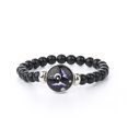 thumbnail image 1 of 1 Uds. 12 pulseras luminosas de cielo estrellado de constelación, pulsera ajustable elástica con cuentas negras para mujeres y hombres, accesorios de joyería Gao Jinjia LED, 1 of 2